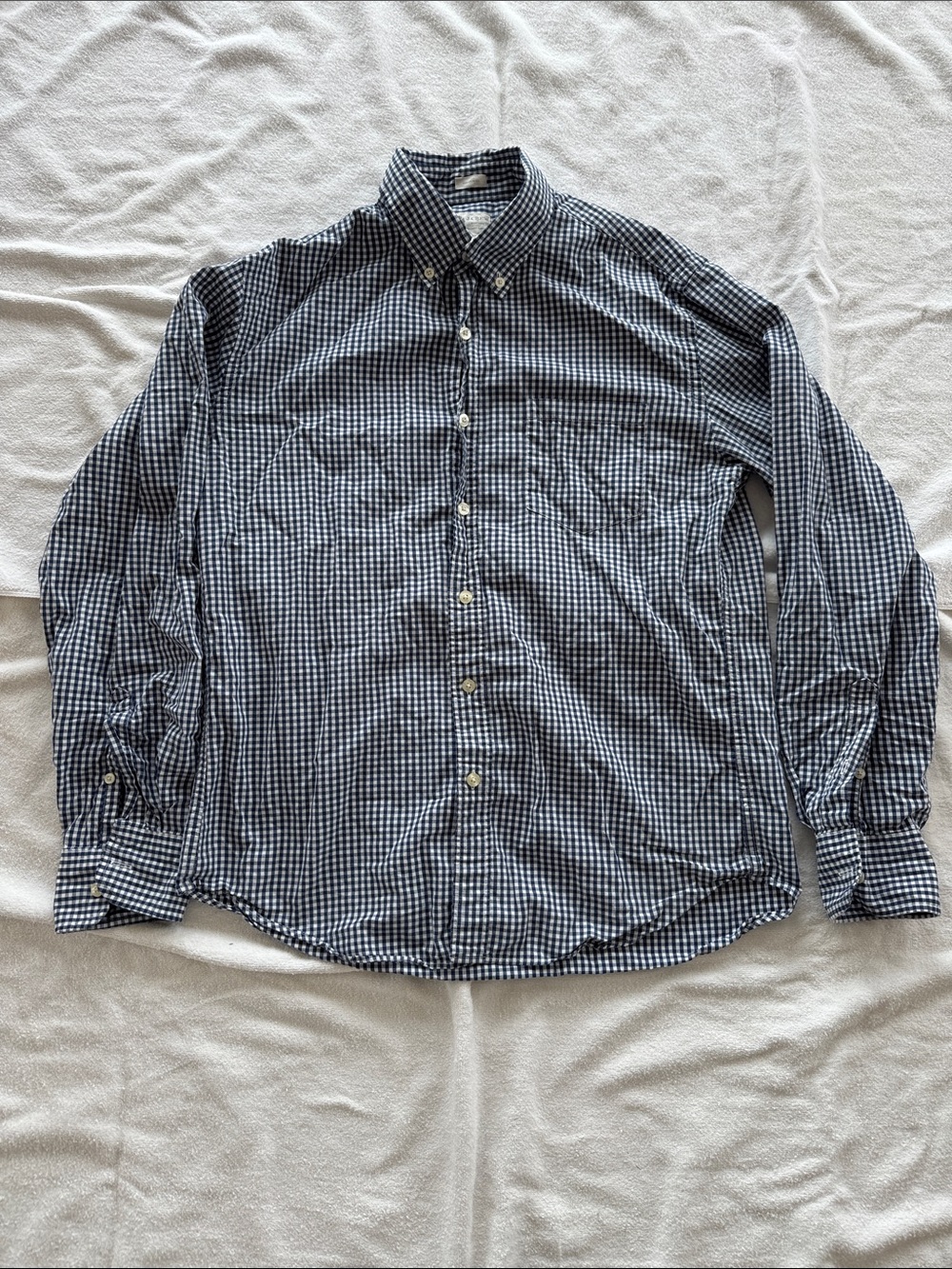 Vintage Jcrew gingham shirt